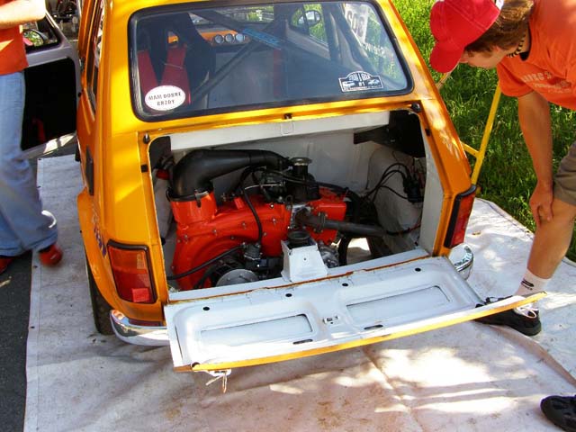 Fiat 126p 5 turbo silnik