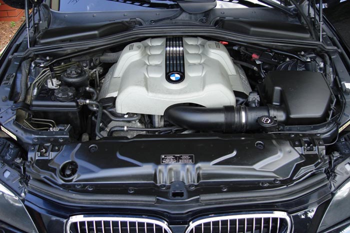 BMW e60 545i AC Schnitzer silnik