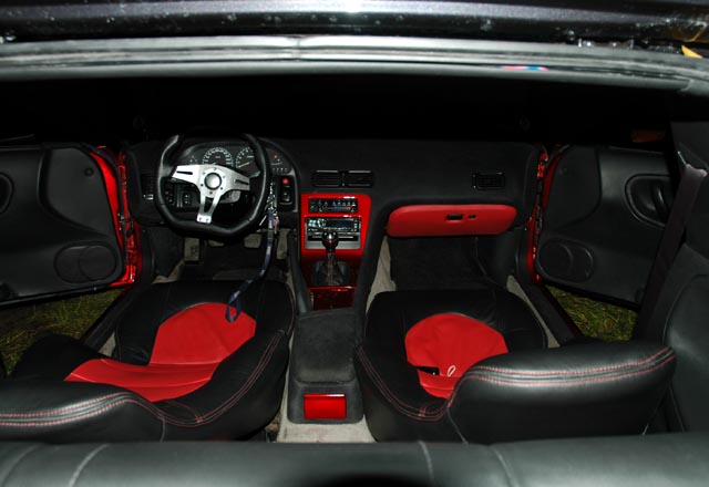 Nissan 200SX s13 wnętrze